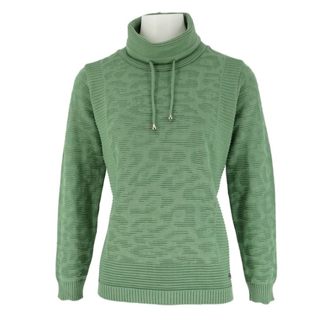 Leona per Donne Pullover uni Jade
